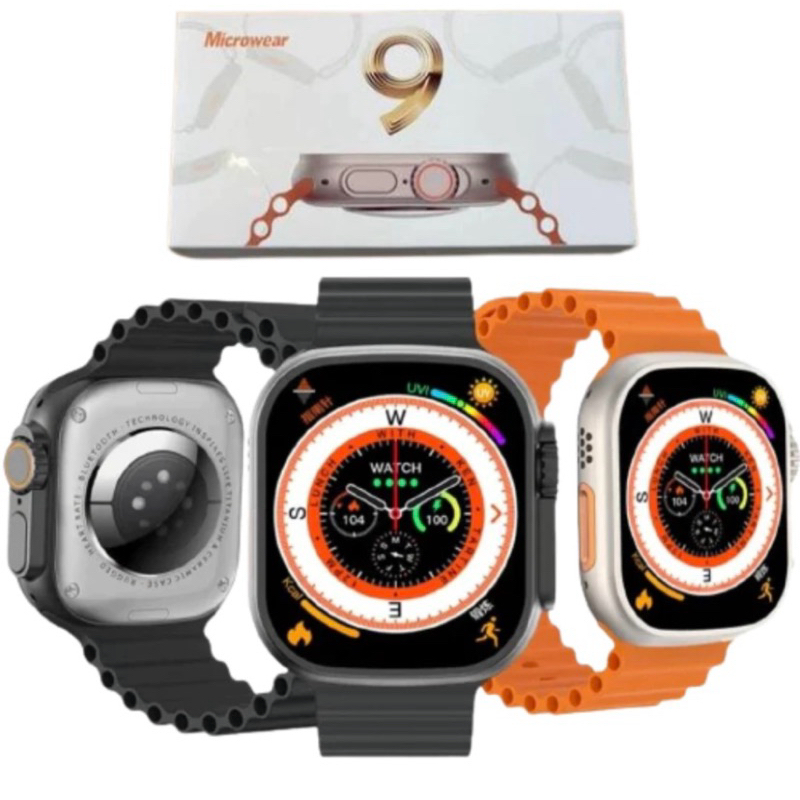 Rel Gio Smartwatch Modelo U Ultra Mm S Rie Original Shopee Brasil