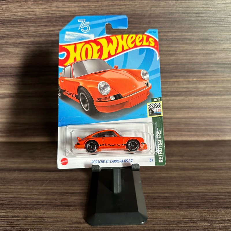 Hot Wheels Porsche Carrera Laranja Shopee Brasil