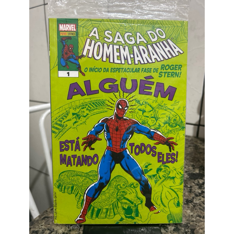 A Saga Do Homem Aranha Volume 1 Shopee Brasil