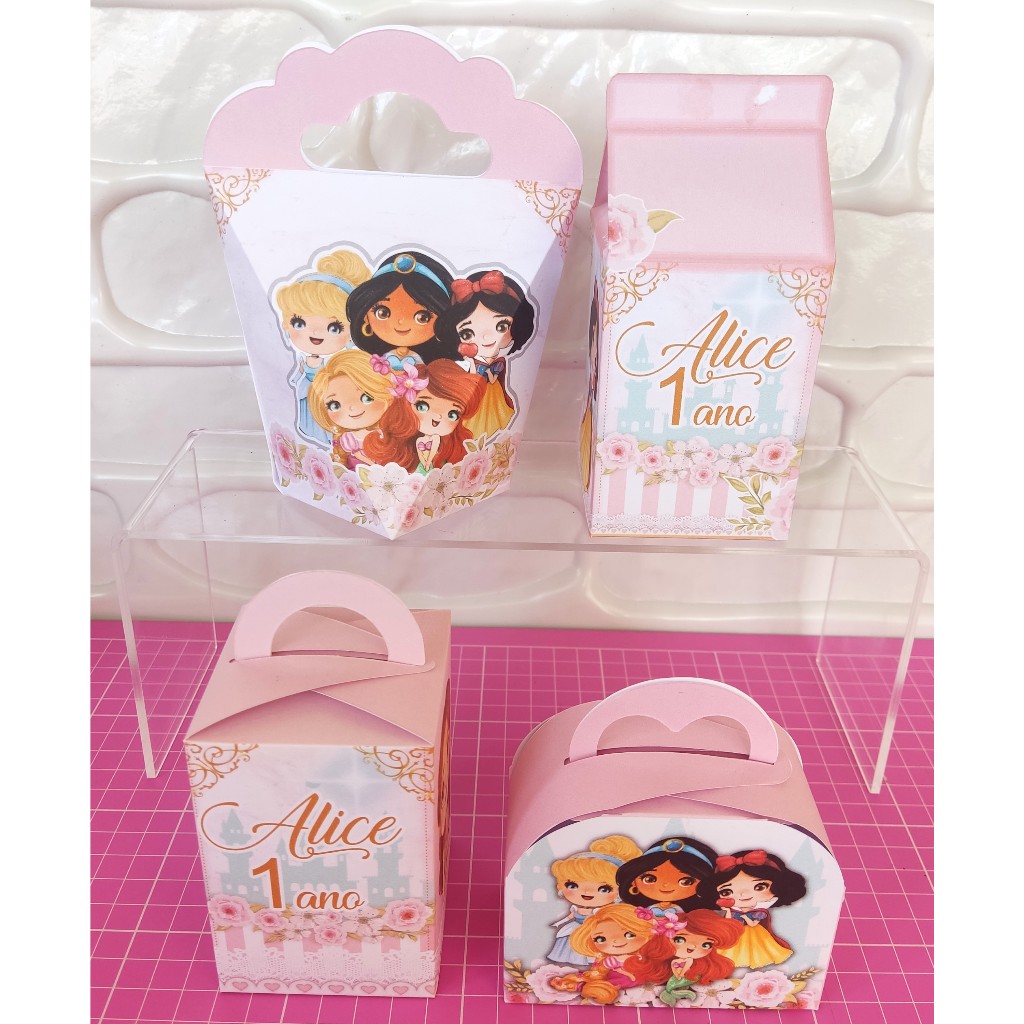 Personalizados Para Festa Princesas Kit Festa Princesas Caixinhas