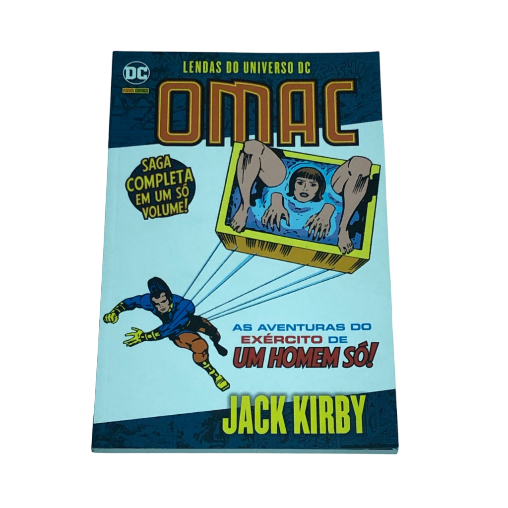 Hq Lendas Do Universos Dc Comics Omac Jack Kirby Panini Shopee Brasil