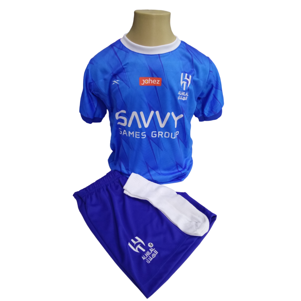 Conjunto Infantil Alhilal Neymar Dry Fit Excelente Material Envio