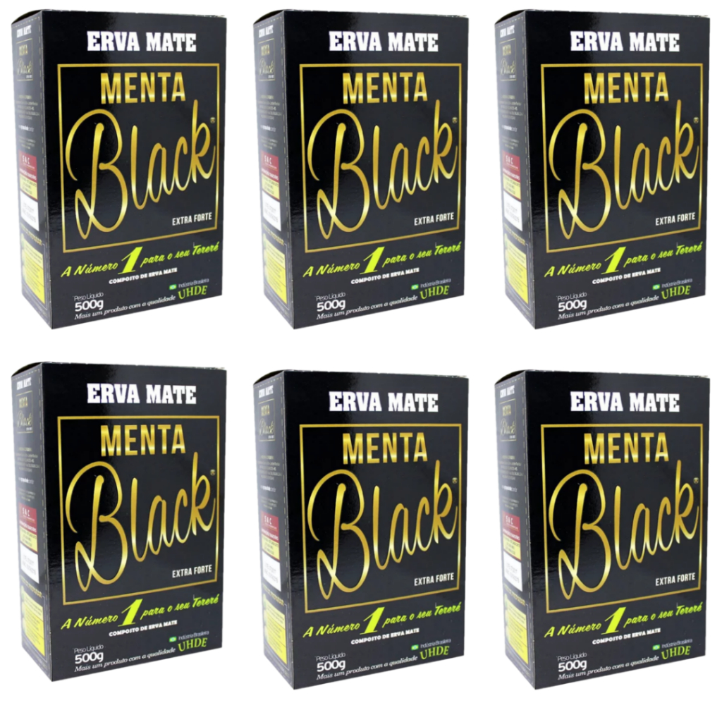 Kit Erva Mate Terer Menta Black Uhde G Unidades Shopee Brasil