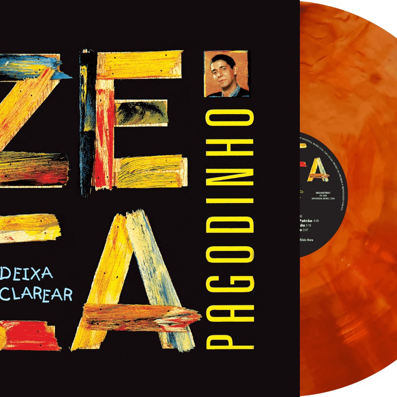 Vinil Lp Zeca Pagodinho Deixa Clarear Shopee Brasil