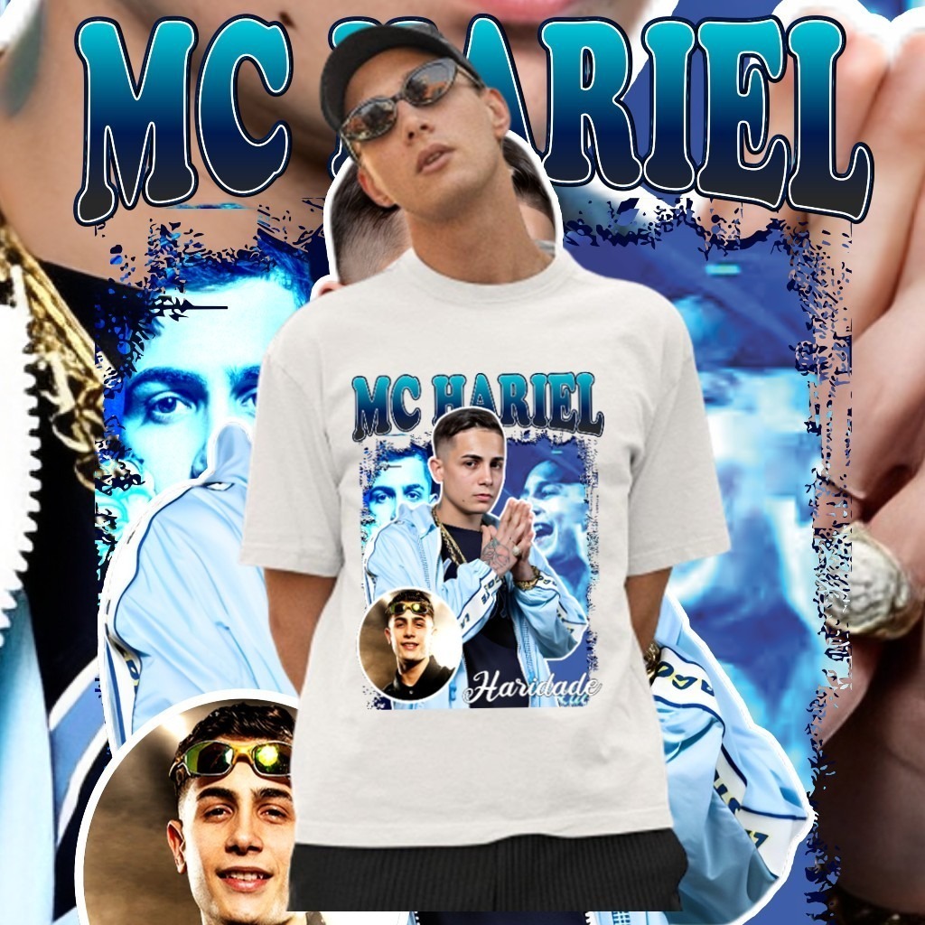 Camiseta Mc Hariel Sp Fuck De Algod O Lan Amento Varias Cores Esquece