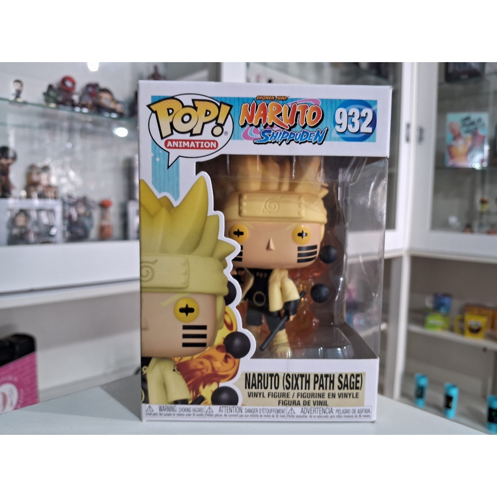 Funko Pop Original Naruto Sixt Path Sage Shopee Brasil