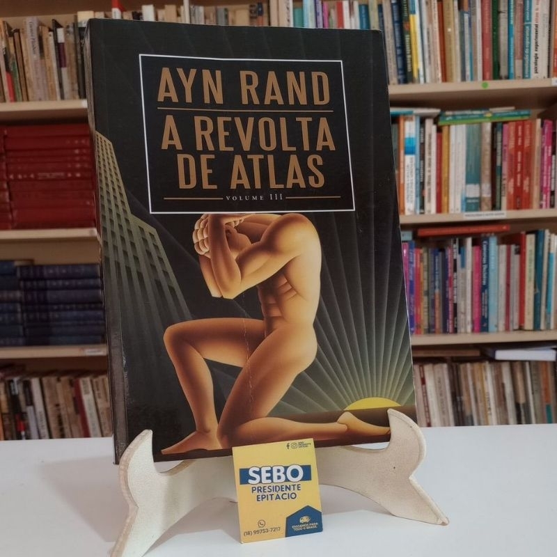 A Revolta De Atlas Volume III Ayn Rand Shopee Brasil