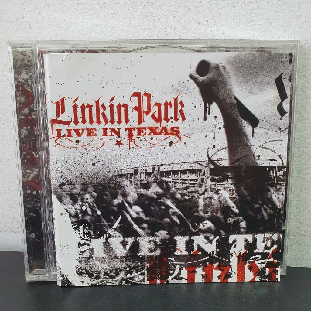 CD DVD Linkin Park Live In Texas Original Shopee Brasil