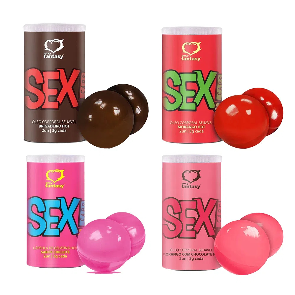 Bolinhas Explosivas Sex Caps Beijável 02 Unidades Sexy Fantasy Sex