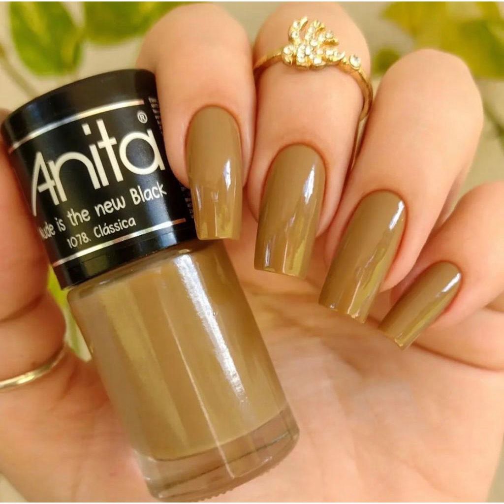Esmalte Clássica Coleção Nude is The New Black Anita Shopee Brasil
