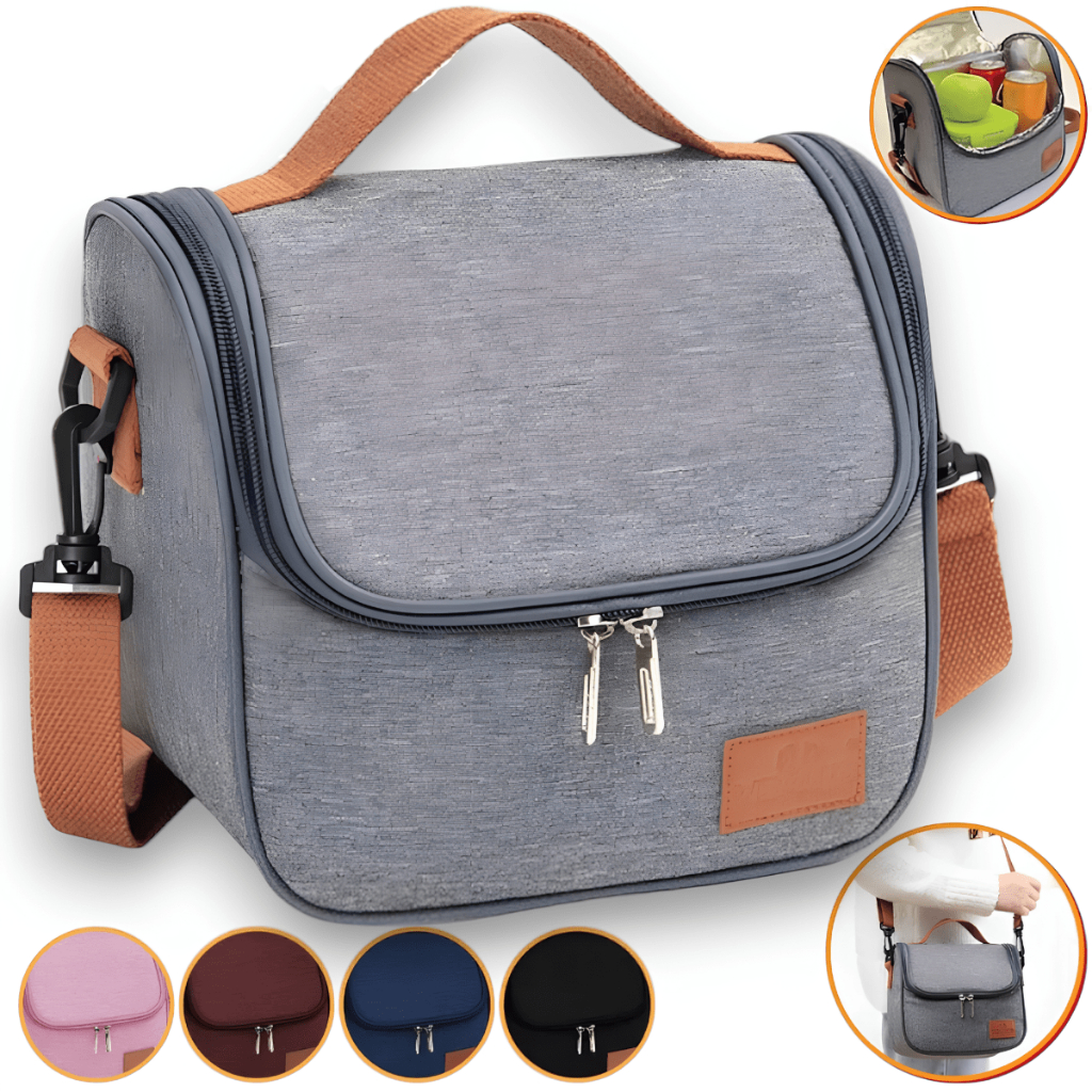 Bolsa T Rmica Feminina Masculina Porta Marmita Lanche Bebida Lancheira