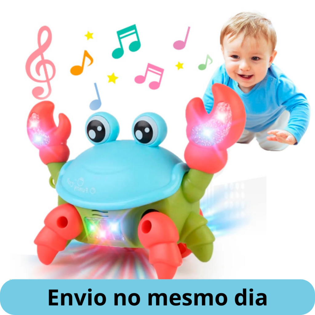 Brinquedo Caranguejo Fuj O Musical Som Luz E Movimento Shopee Brasil