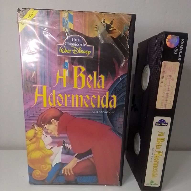 A BELA ADORMECIDA DUBLADO VHS DISNEY Shopee Brasil