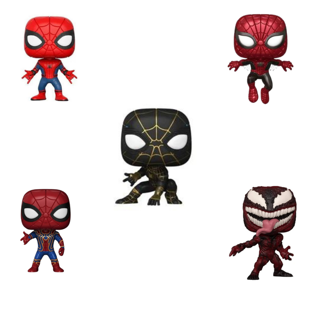 Boneco FUNKO POP Homem Aranha Venom Carnificina Boneco De Vinil