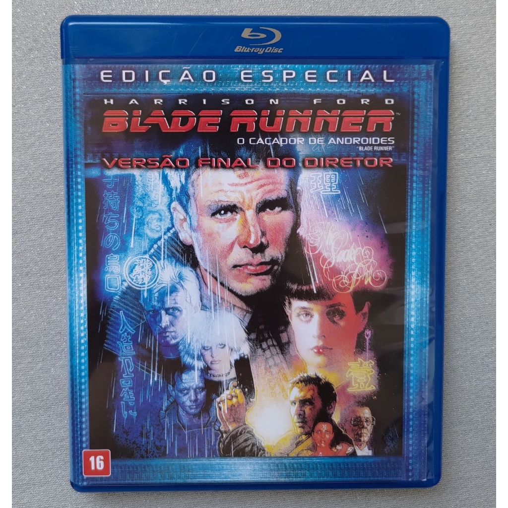 Blu Ray Blade Runner O Ca Ador De Androides Original Shopee Brasil