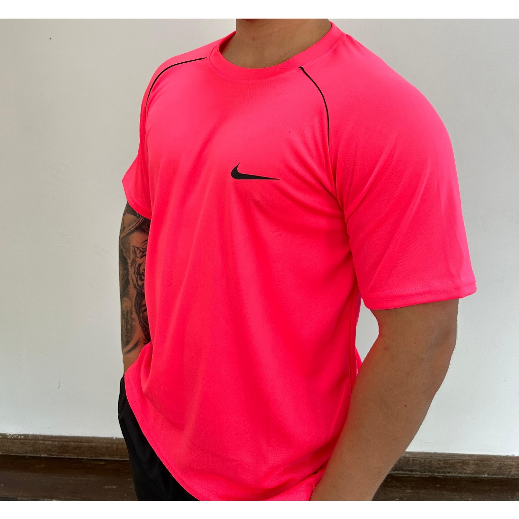 Camisa Camiseta Dry Fit Masculina Academia Shopee Brasil