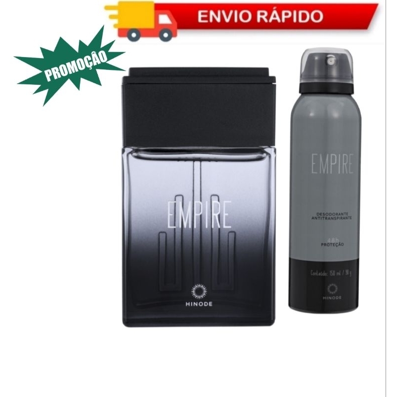 Kit Empire Hinode Perfume Empire Tradicional E Desodorante Aerosol