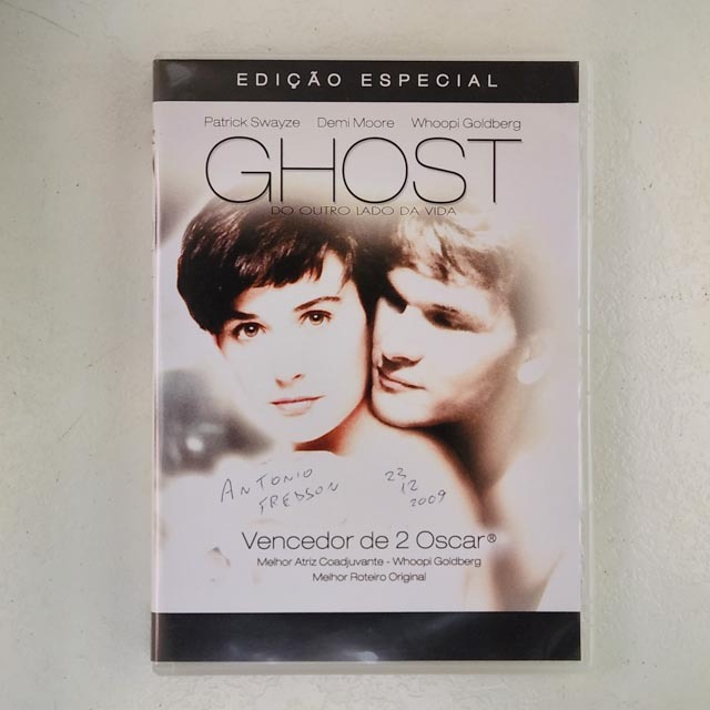 Dvd Filme Ghost Do Outro Lado Da Vida Shopee Brasil