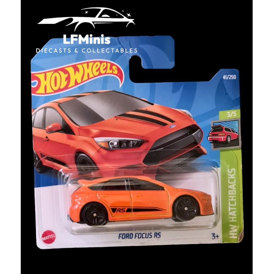 Hot Wheels Ford Focus Rs Miniatura Lacrada Shopee Brasil
