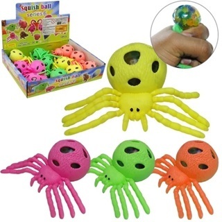 Brinquedo Squishy Aranha De Apertar Espremer Gel Brinquedo Relaxar