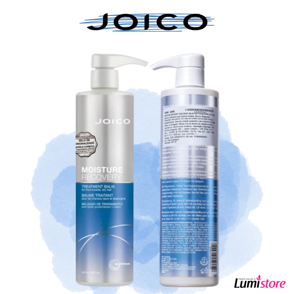 Mascara Joico Moisture Recovery Balm Ml Shopee Brasil