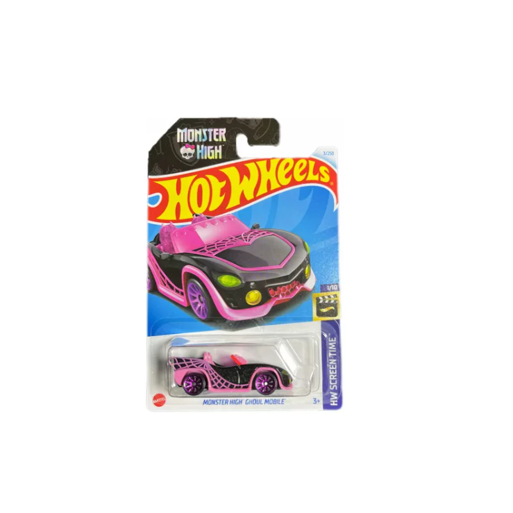 Hot Wheels Monster High Ghoul Mobile Hw Screen Time 3 250 Shopee Brasil