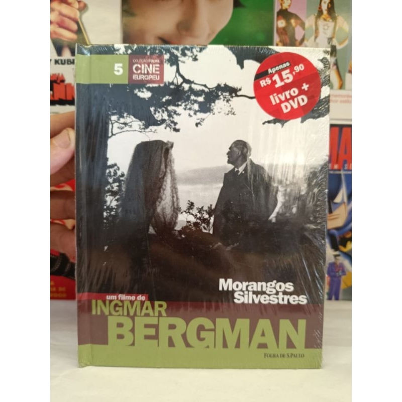 DVD Morangos Silvestres Ingmar Bergman LACRADO Shopee Brasil