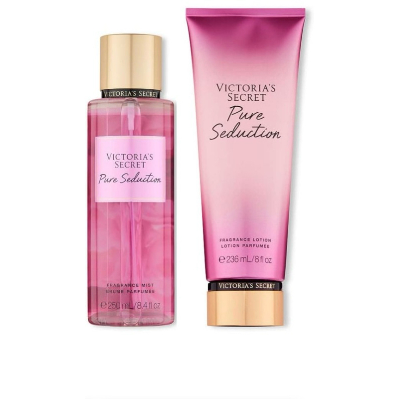 Kit Body Splah Creme Hidratante Pure Seduction Victoria S Secret