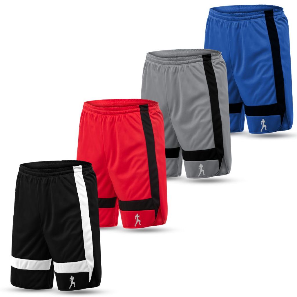 Kit 4 Shorts Bermudas Masculinas Academia Esportiva Shopee Brasil