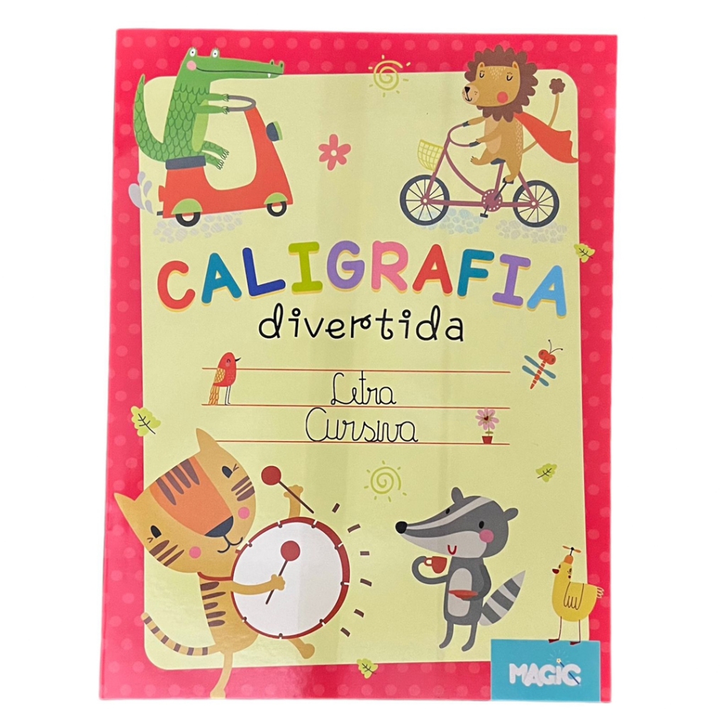 Livro Caligrafia Divertida Letra Cursiva Shopee Brasil