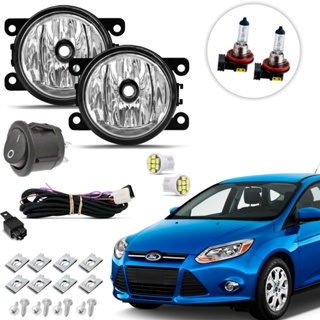 Kit Farol De Milha Neblina Auxiliar Lente De Vidro Ford Focus 2010 2011