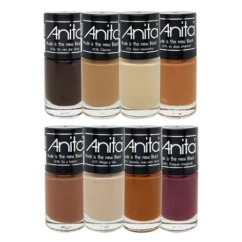 Kit Esmalte Anita Nude Is The New Black Esmalte Nude Cores Shopee