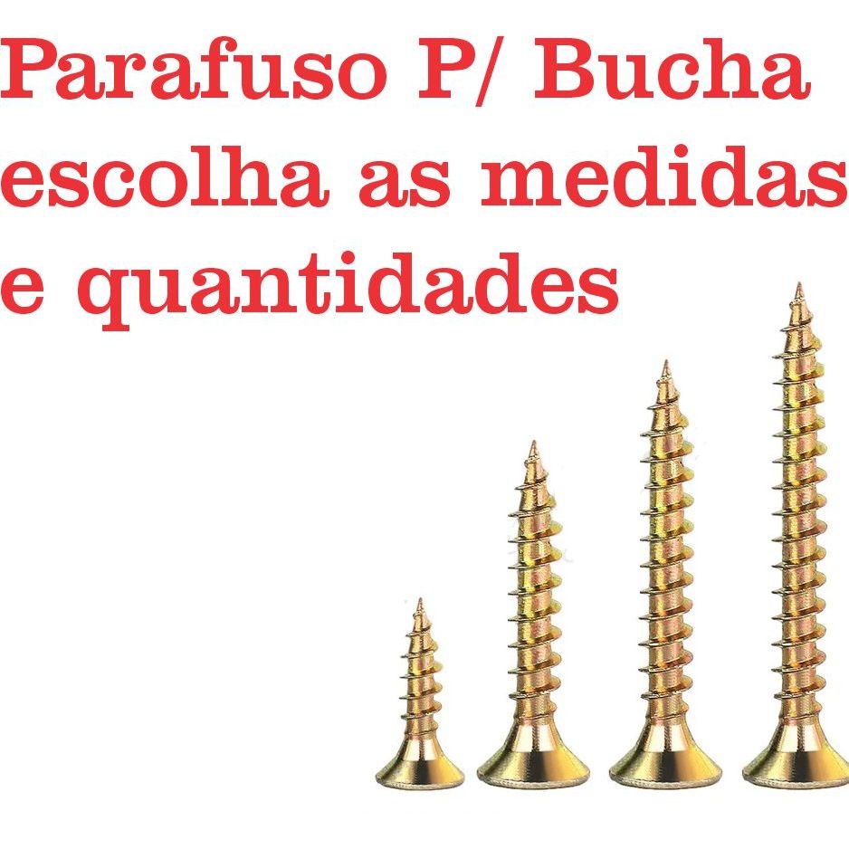 Parafuso Phillips Kit Parafusos Para Bucha Mm Mm Mm