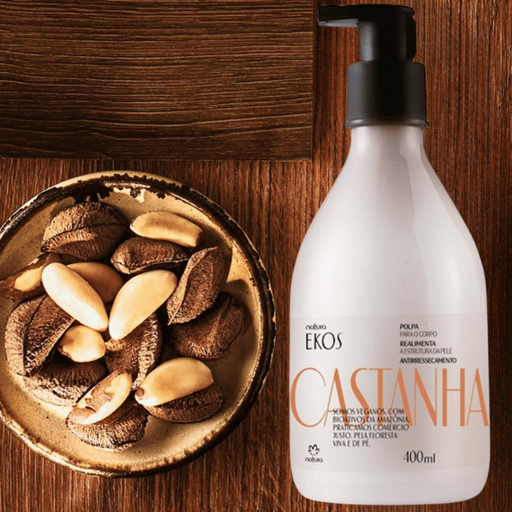 Natura Ekos Castanha Hidratante Creme Loção Corporal 400 ml Shopee Brasil