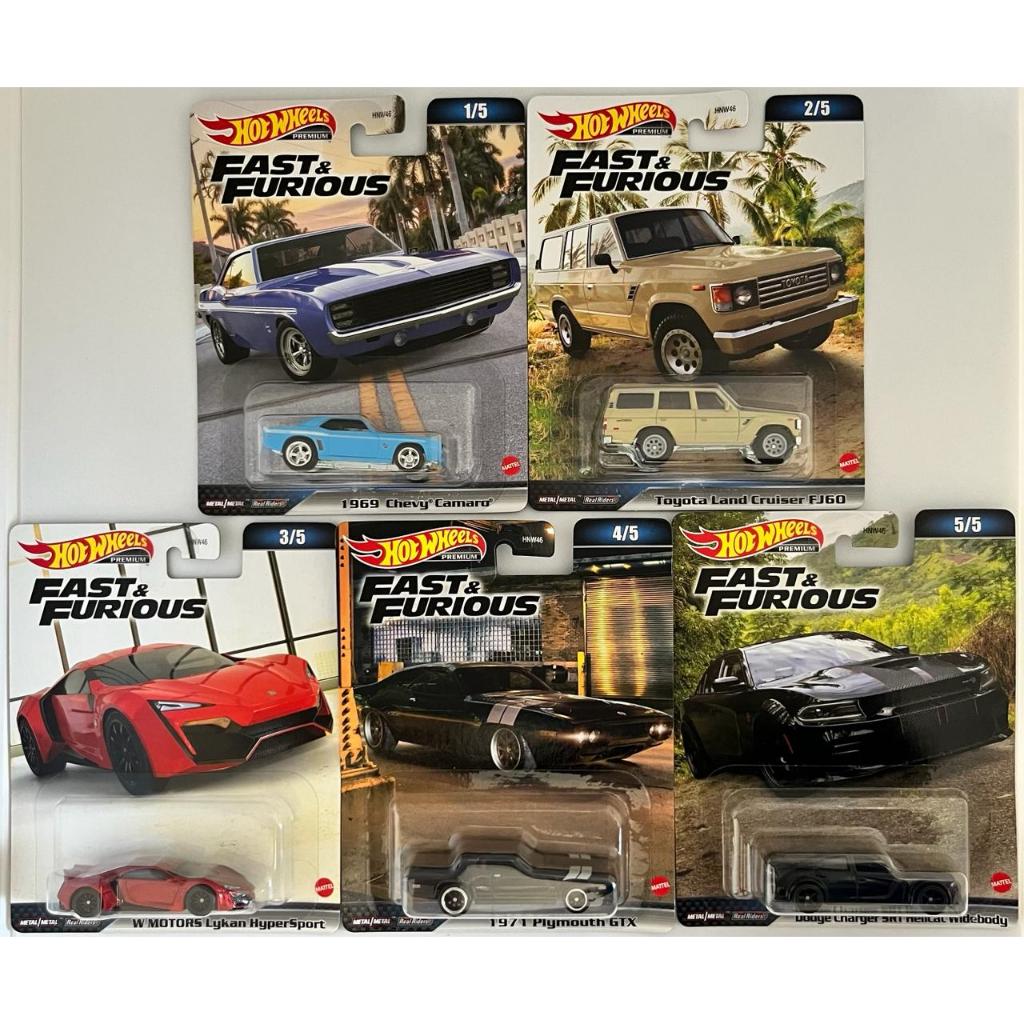 Hot Wheels Premium Fast And Furious Velozes E Furiosos Set De