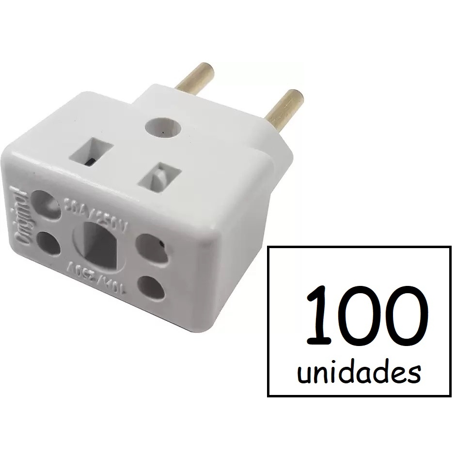 100 adaptador de tomada benjamin Bob esponja original 3 saídas para