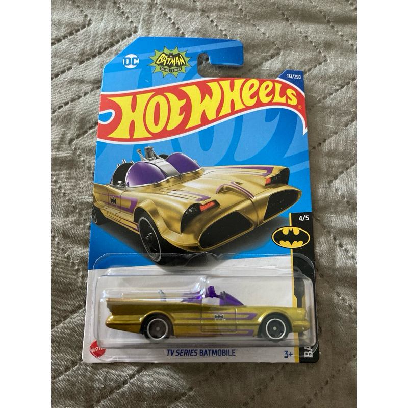 carrinho hot wheels clássico batmóvel dourado Shopee Brasil