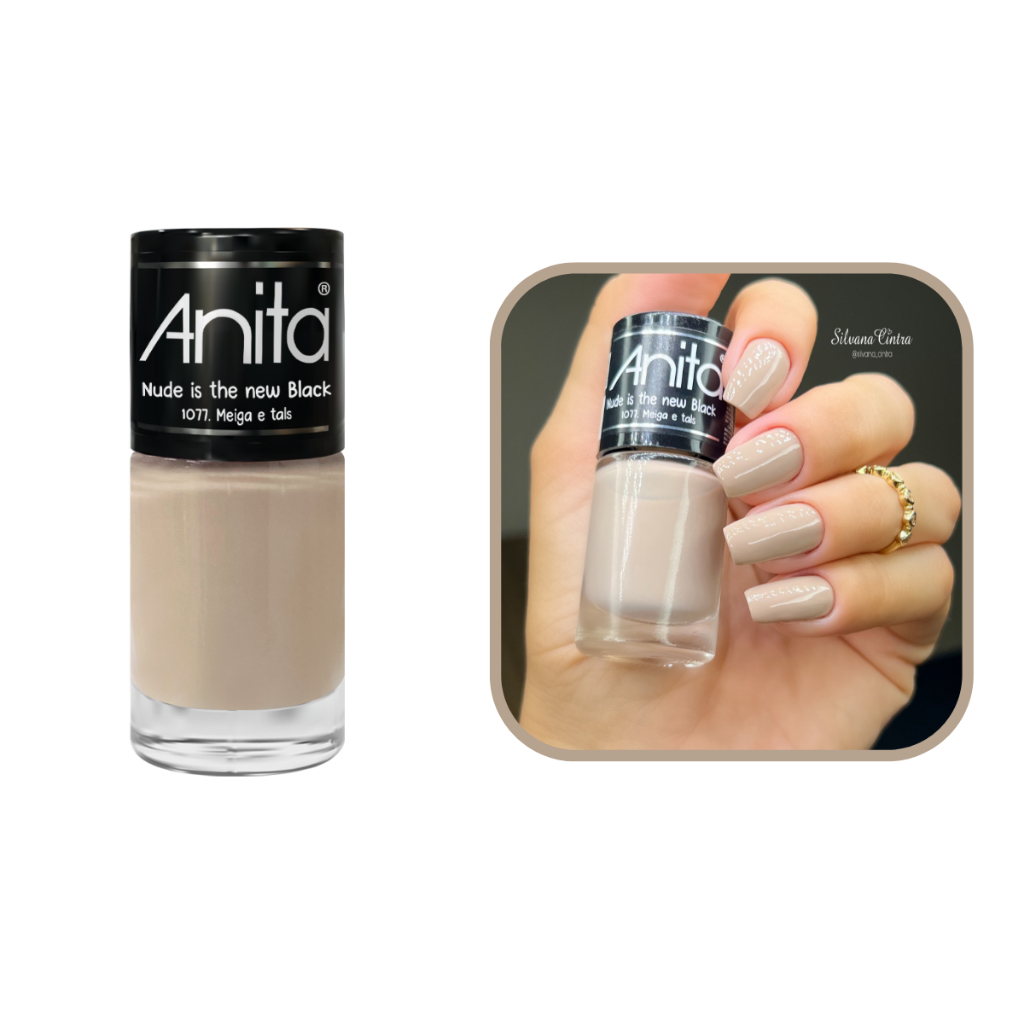 Esmalte Anita Coleção Nude is The New Black Meiga e Tals