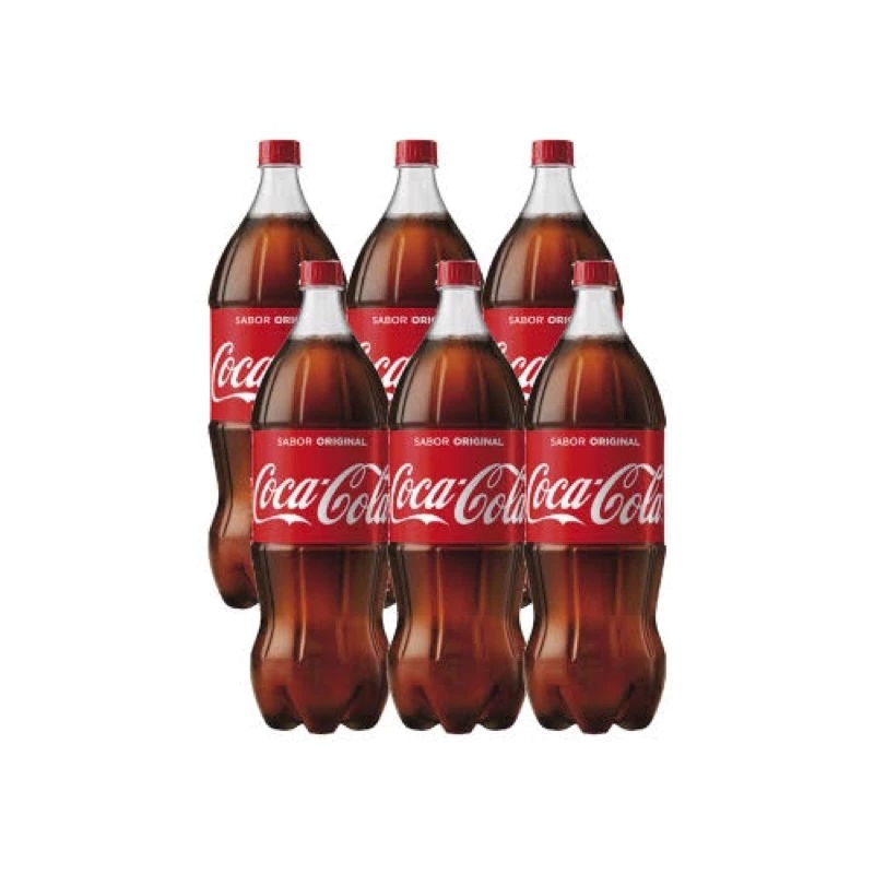 Refrigerante Coca Cola Original Garrafa 2l Kit 6 Unid Shopee Brasil