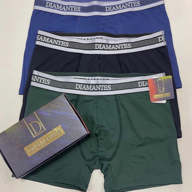 Cuecas Diamantes Lingerie Masculina Original M G GG Shopee Brasil