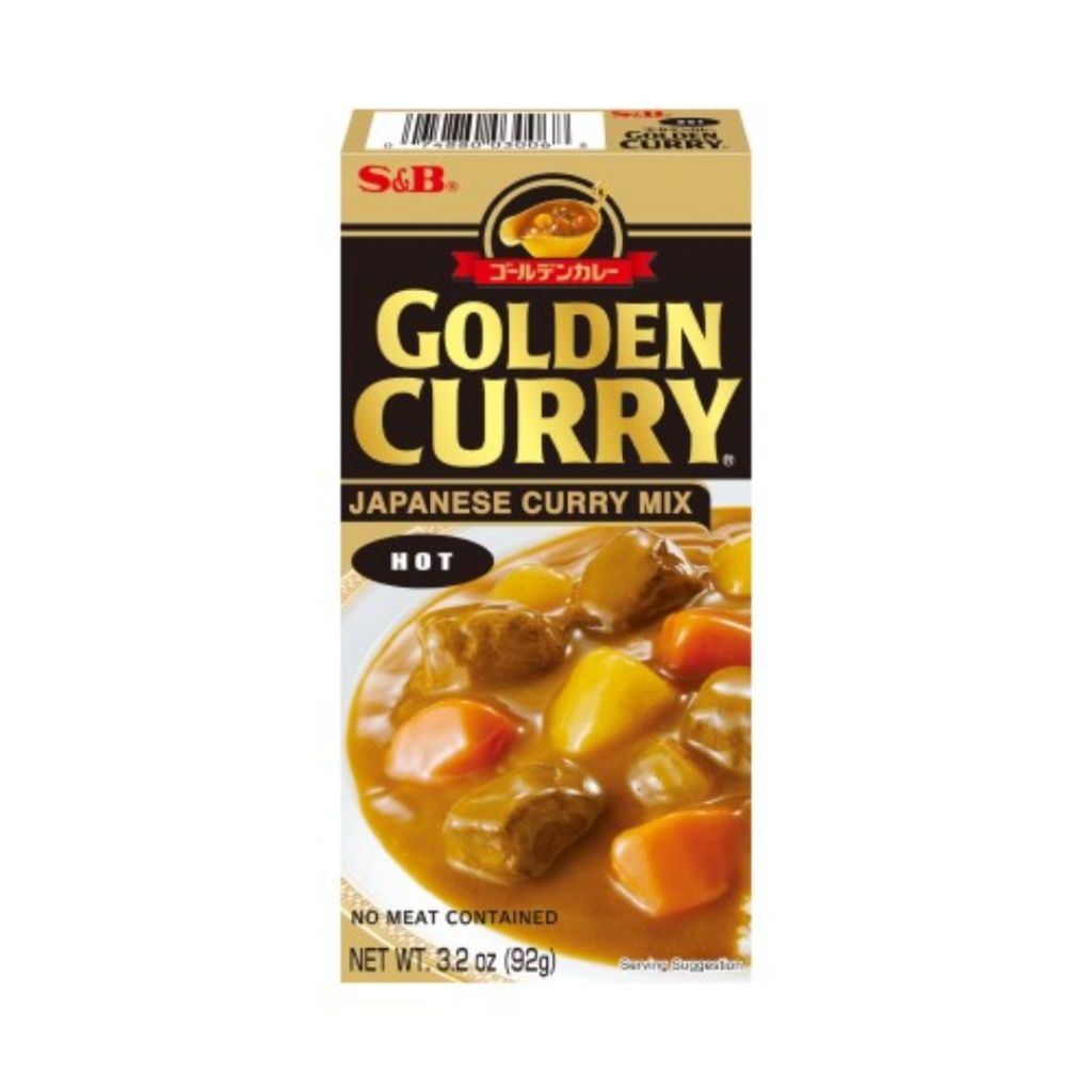 Karê Golden Curry S B Tempero Japonês Hot Forte 92g Shopee Brasil