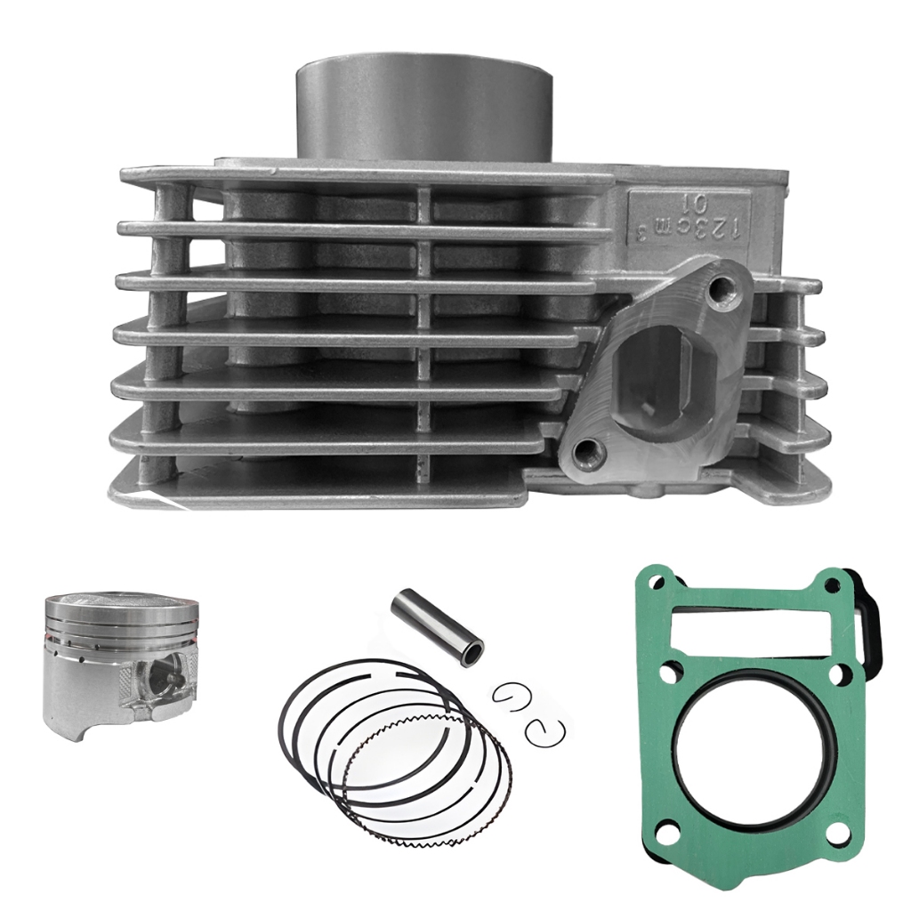 Cilindro de Motor Kit Pistão Anéis Juntas Factor 125 Ybr 125 Xtz