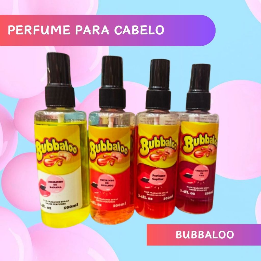 Perfume De Cabelo Spray Capilar Fragrancia Fios Cabelo Cheiroso