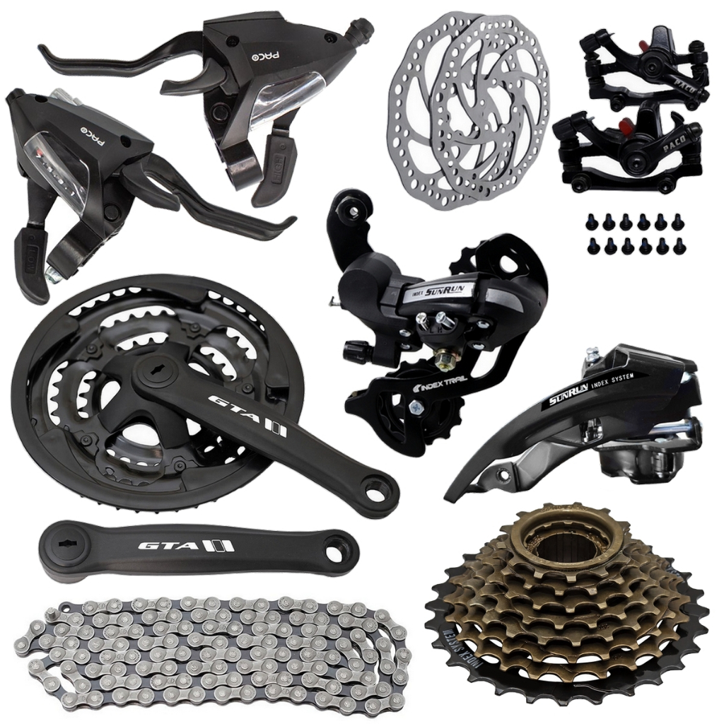 Kit Drx V Marchas Bicicleta Bike Catraca Rapid Fire V