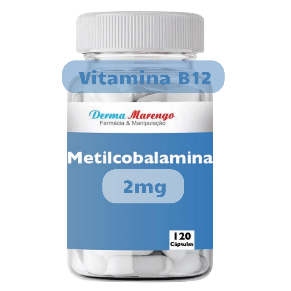 Metilcobalamina 2mg Vitamina B12 120 Cápsulas Shopee Brasil