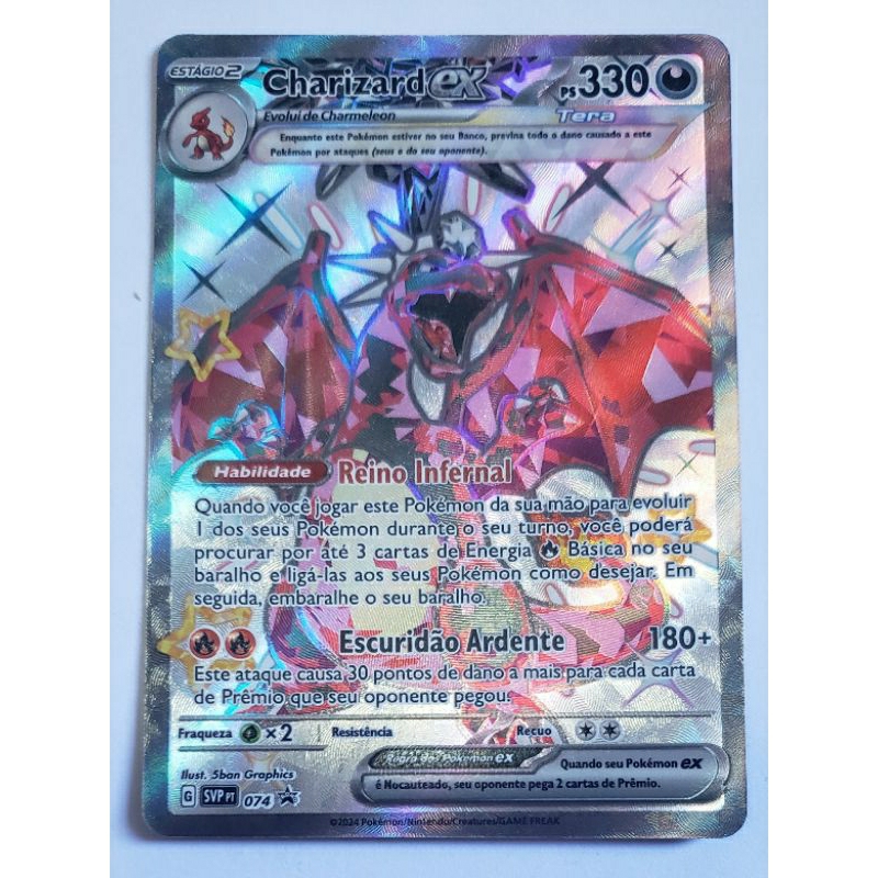 Carta Pokemon Charizard Ex Promo Destinos De Paldea