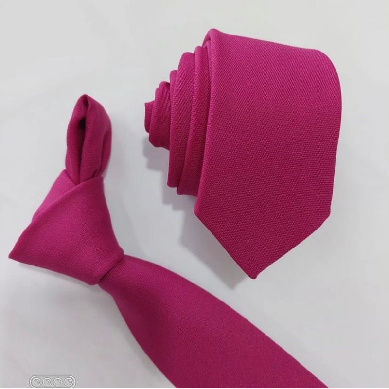 Kit 11 Gravatas Tradicional Slim Adulto Fucsia Shopee Brasil