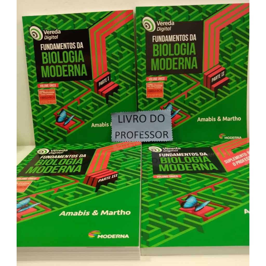 Fundamentos Da Biologia Moderna LIVRO DO PROFESSOR Shopee Brasil