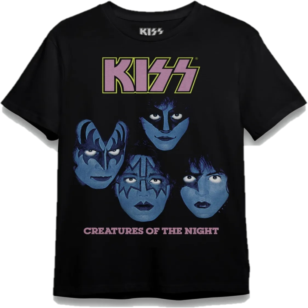 Camiseta KISS Creatures Of The Night Oficial Consulado Do Rock