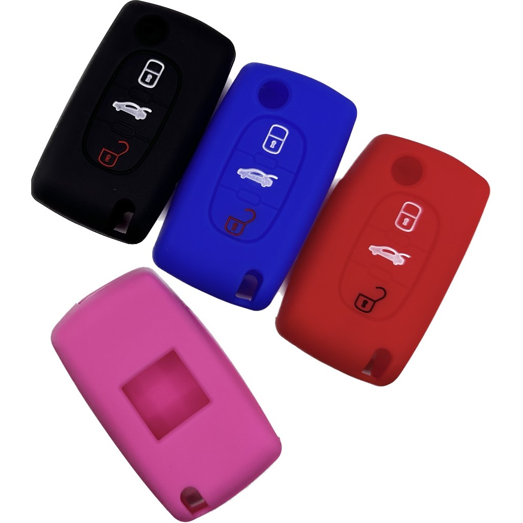 Capa De Silicone Chave Canivete Citroen C Lounge Es Shopee Brasil